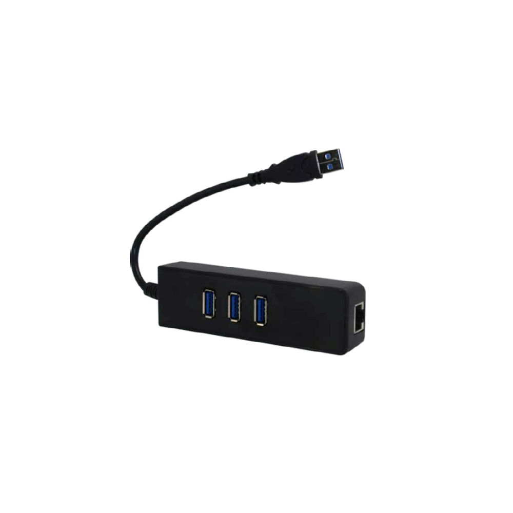 Hub Usb 3 Puertos 3.0 Y Puerto Ethernet - Ps image number 0.0