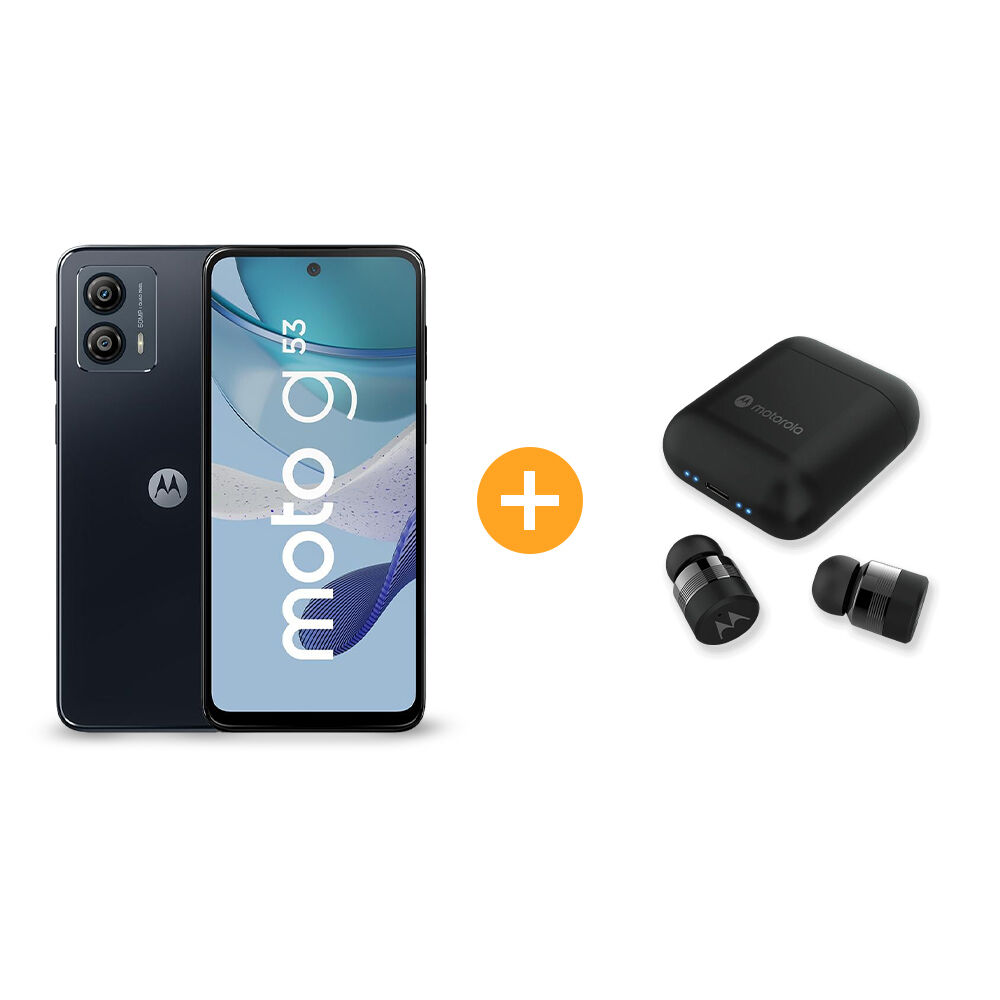 Smartphone Motorola Moto G53 128 GB + Moto 120 tw