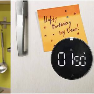 Temporizador / Cronometro Digital Magn&eacute;tico Ajustable