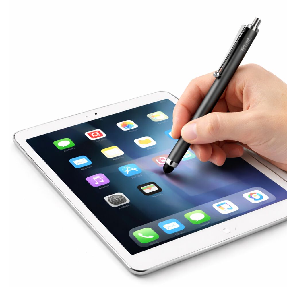 L&aacute;piz Touch Para Smartphones & Tablet Trust Stylus Pen Soft image number 2.0