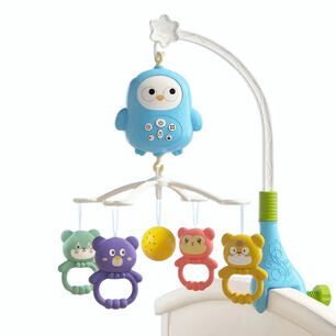 M&oacute;vil Musical Cuna Beb&eacute; Giratorio Luces Sonidos Juguetes