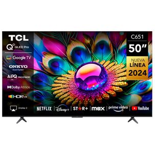 Qled 50" TCL C651 / Ultra HD 4K / Smart TV