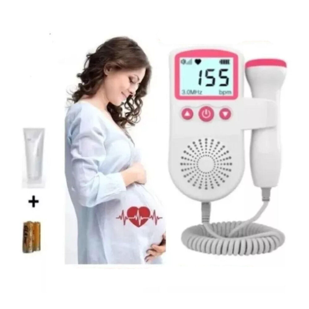 Monitor Fetal Doppler Latidos Fetales Corazón Bebé image number 1.0