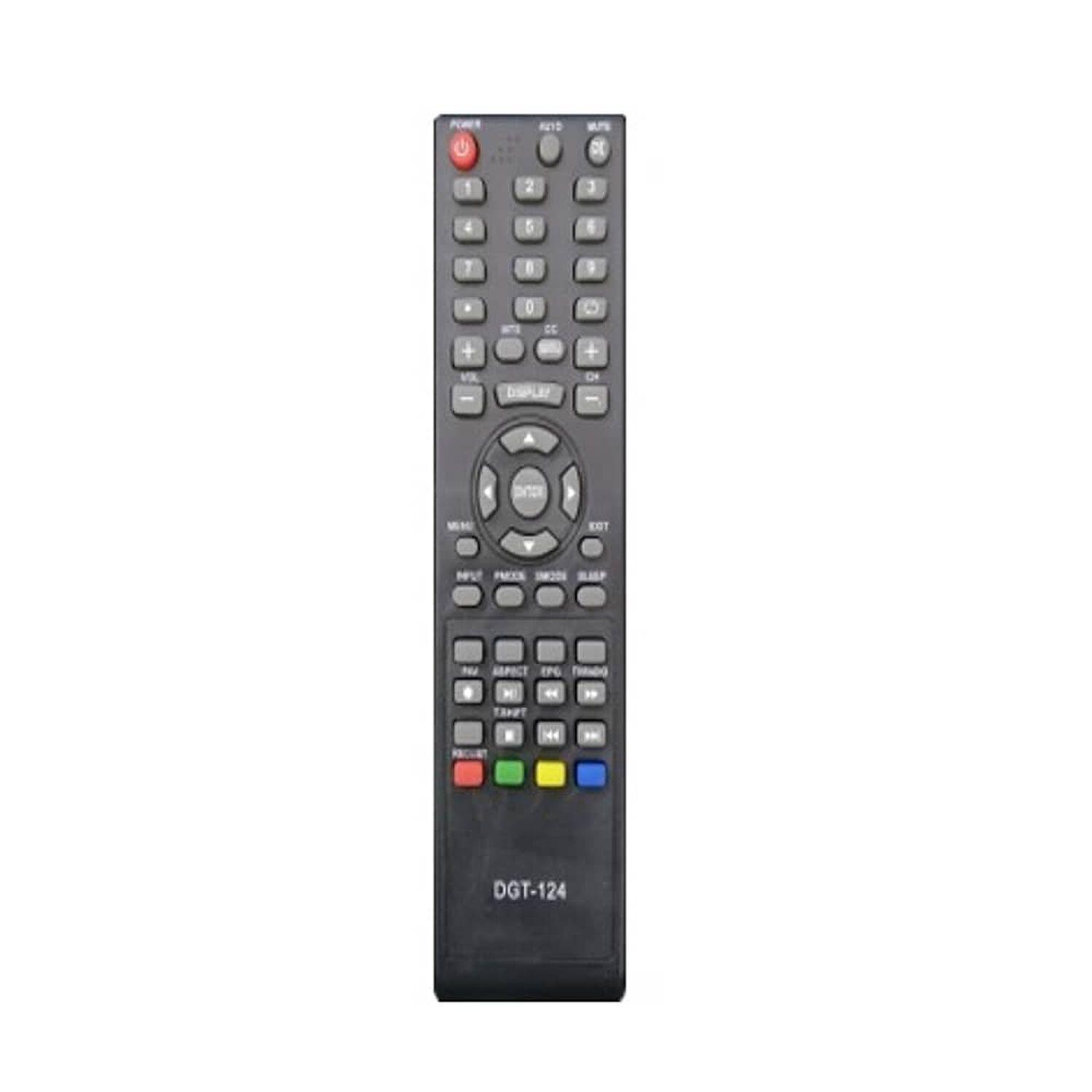Control Remoto Para Blusens Tv Antigua + Pilas Dgt-124 image number 0.0