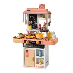 Juguete Cocina 43 Piezas 68cm Interactiva Coral Infantil