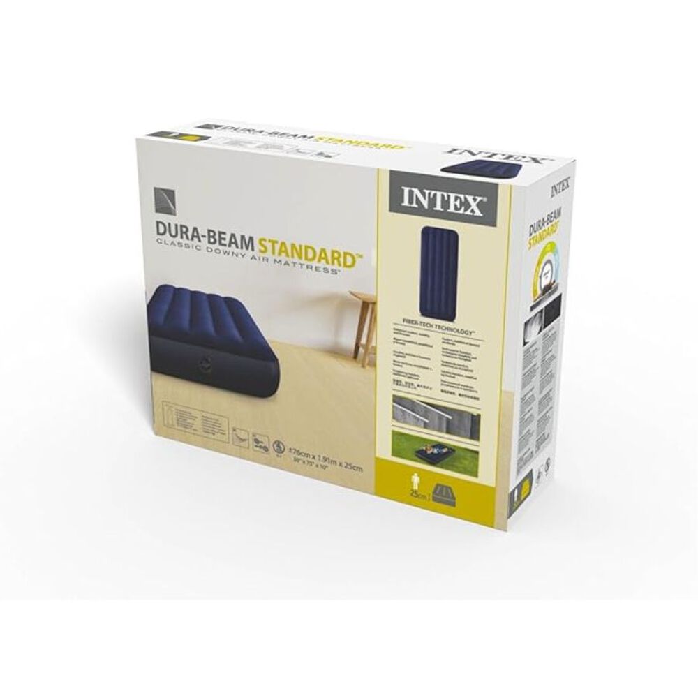 Colchon Inflable Individual Intex 99x191x25cm image number 4.0