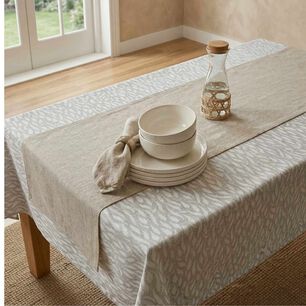 Mantel De Algod&oacute;n Wave Gris 177x277 Cm