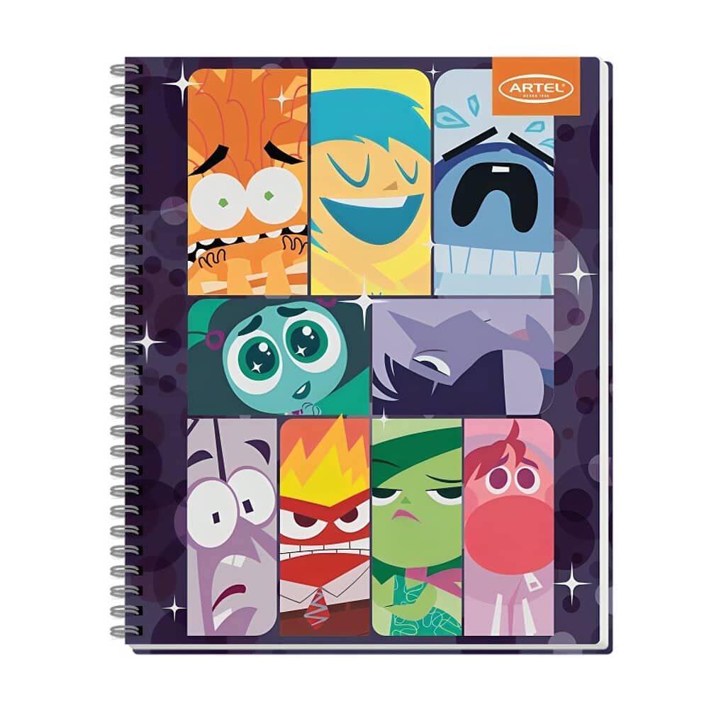 Pack 10pcs Cuadernos Univ 100hj Intensamente Artel 0408 image number 6.0