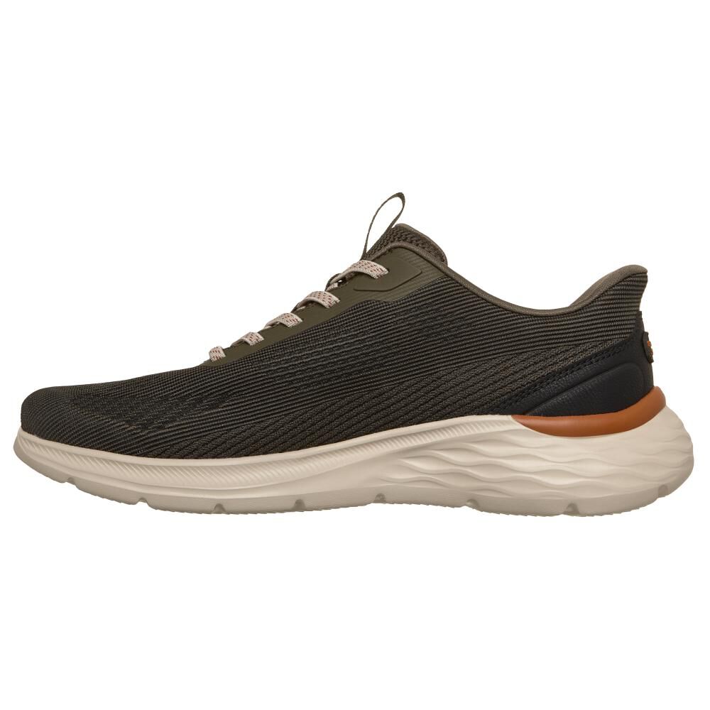 Zapatilla Urbana Hombre Skechers Garner - Ellis Olv image number 5.0