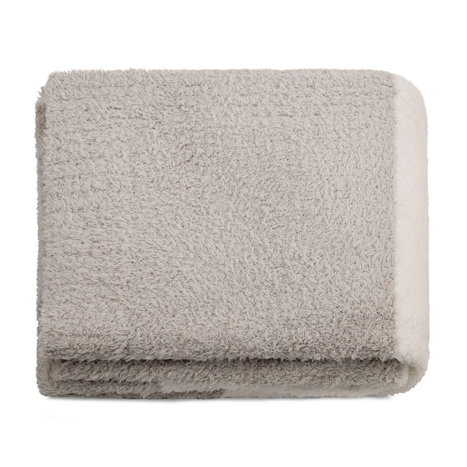 Manta De Franela Nautica 127x152 Fluffy Suavidad Superior Taupe image number 3.0