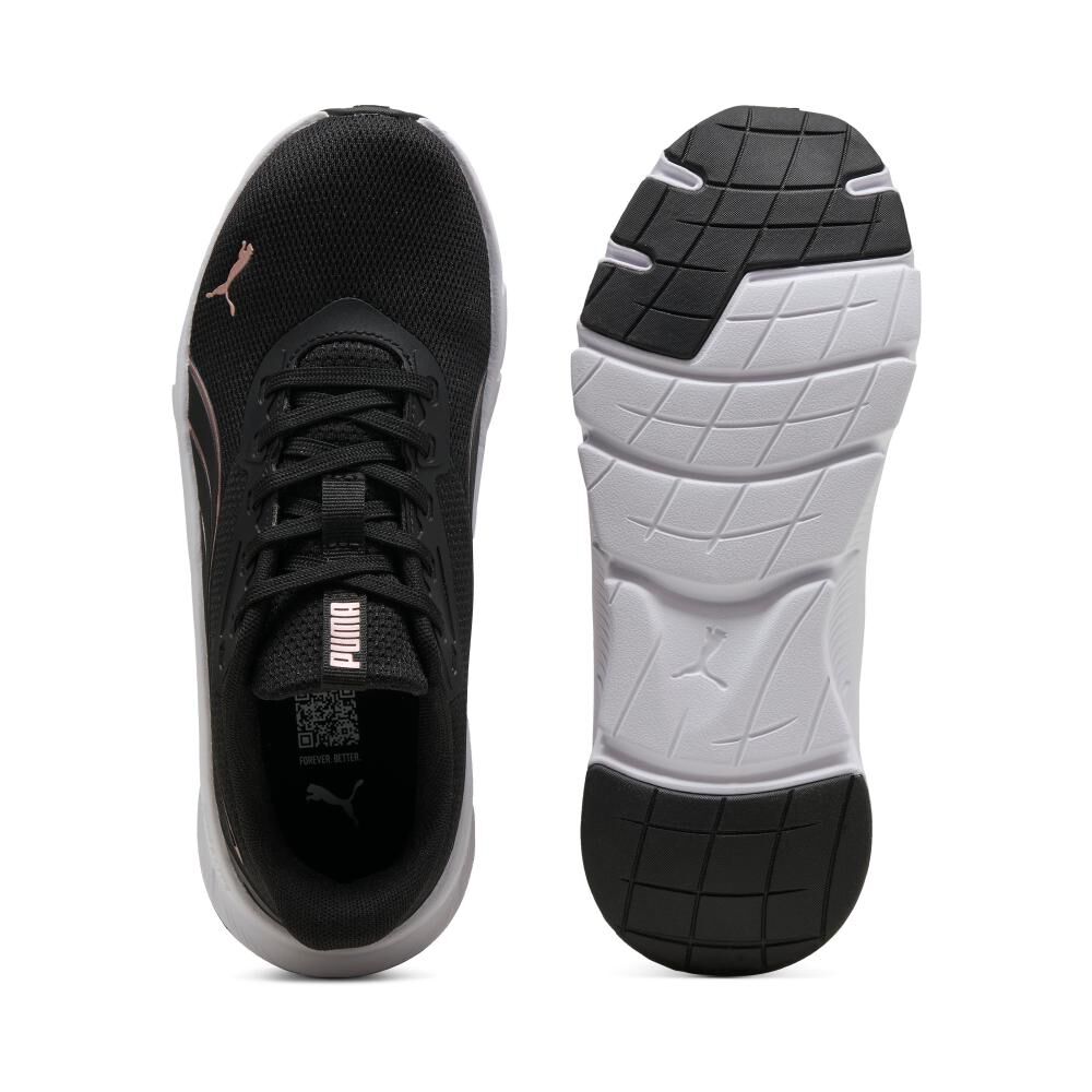 Zapatilla Running Mujer Puma Flexfocus Lite Negro image number 3.0