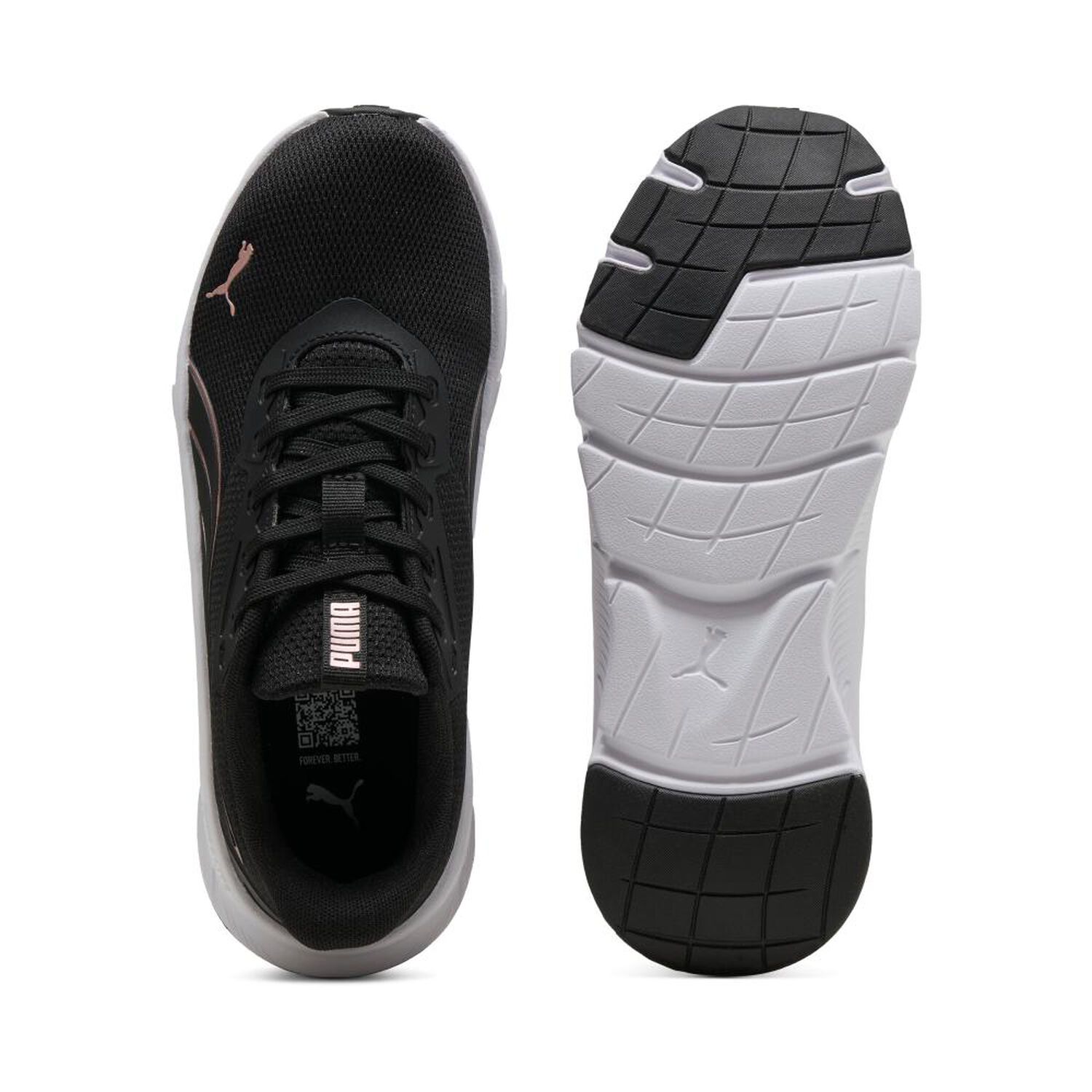 Zapatilla Running Mujer Puma Flexfocus Lite Negro image number 3.0