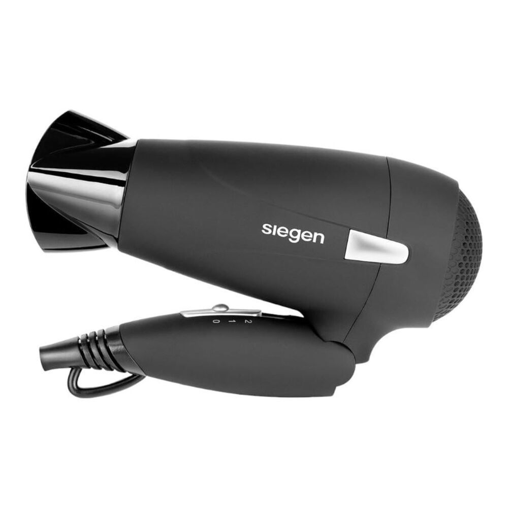 Secador De Pelo Siegen Lets Go Travel Negro Sg3012 1700watts image number 3.0