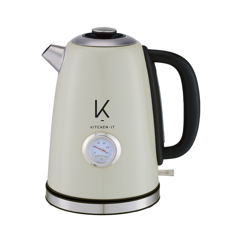 KITCHEN-IT Hervidor Eléctrico 1.8l Deluxe Edition
