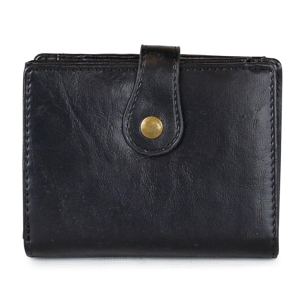 Billetera De Mujer Negra Con Tachas Kubayoff image number 5.0