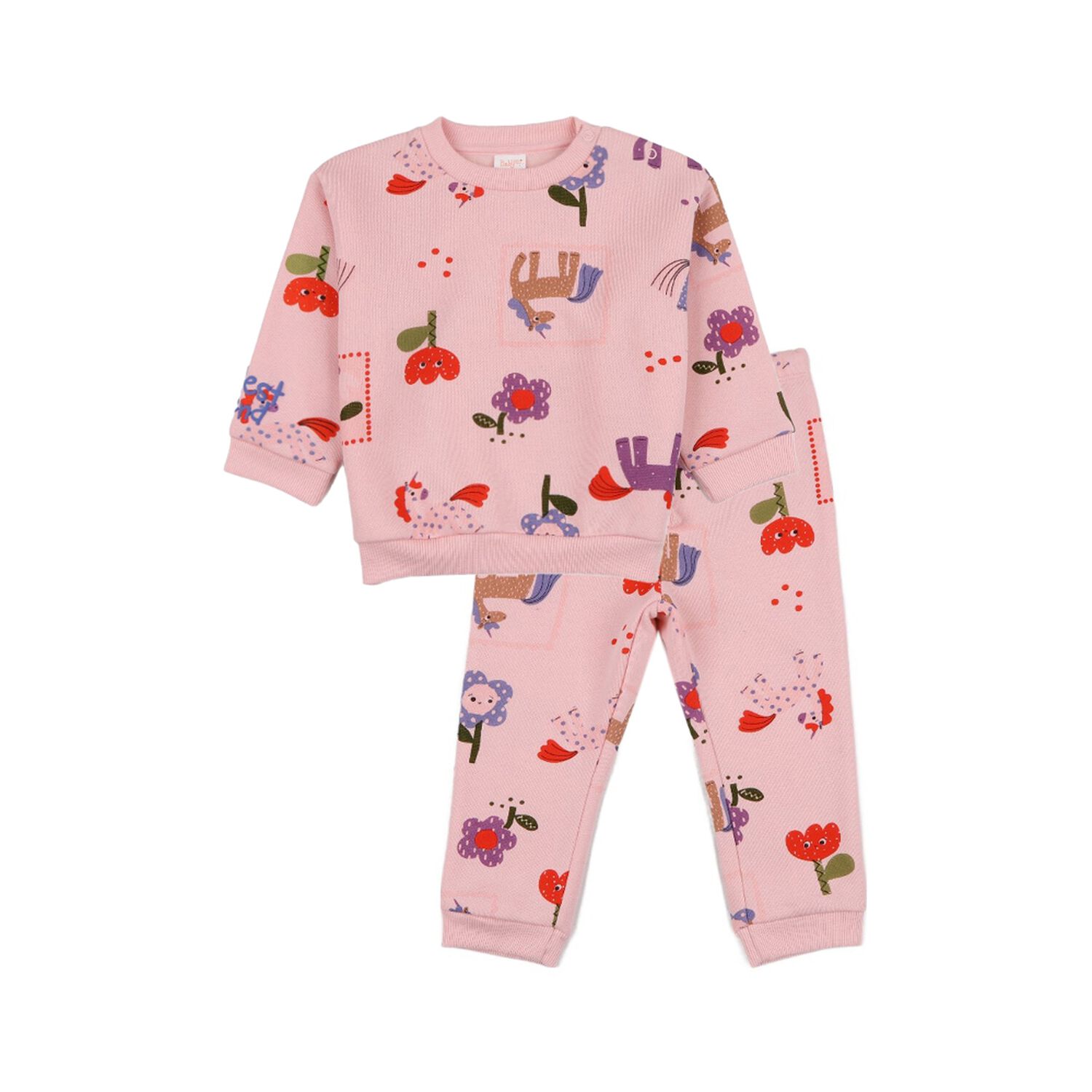 Conjunto Manga Larga Bebe Ni&ntilde;a Baby image number 0.0