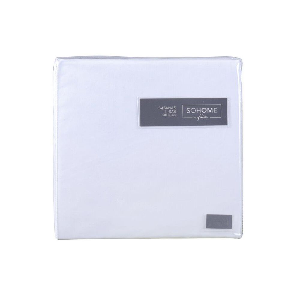 Sabana 180 Hilos Lisa Sohome King Blanco image number 2.0