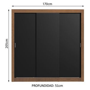 Cl&oacute;set Vekkahome Monaco / 3 Puertas