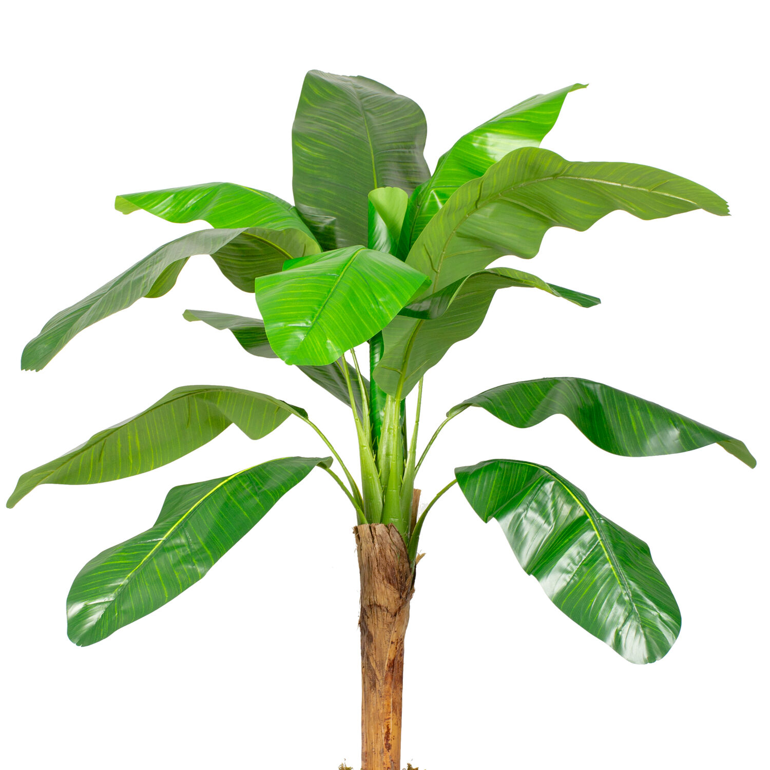 Planta Artificial Banano 120 Cm / 12 Hojas Premium / Arbusto Real image number 3.0