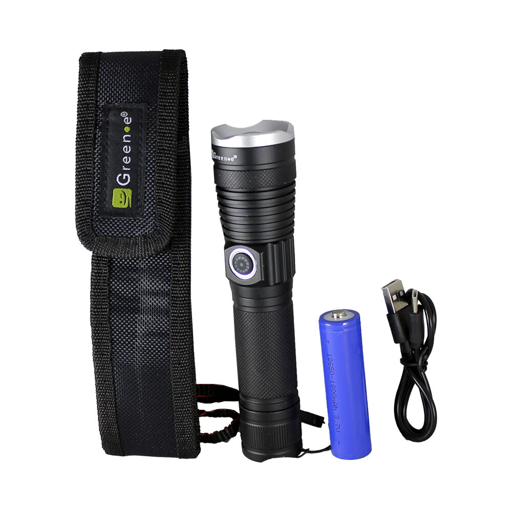 Linterna Led Recargable Tipo C De 500 L&uacute;menes image number 3.0