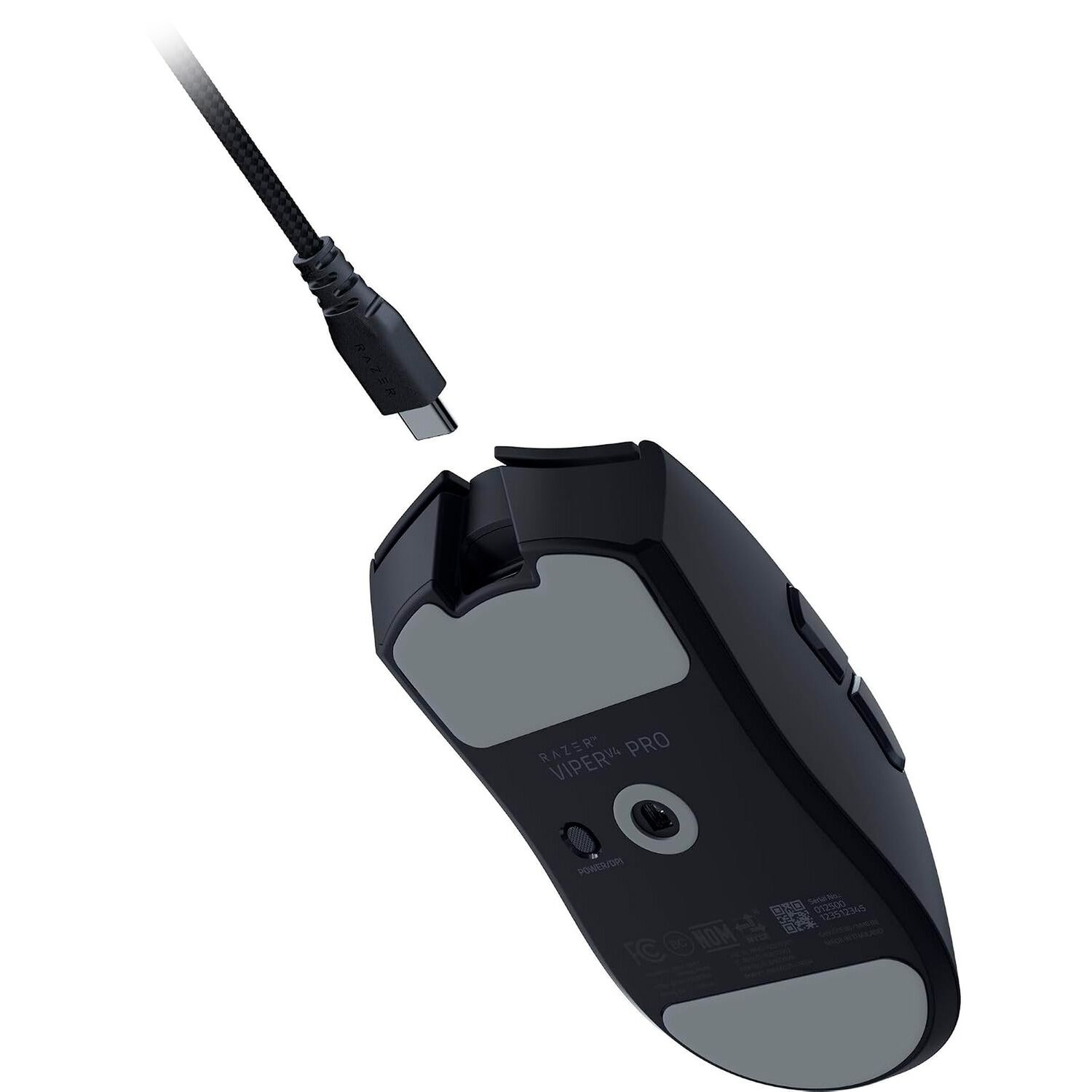 Mouse Gamer Razer Viper V4 Pro Wireless Negro image number 3.0