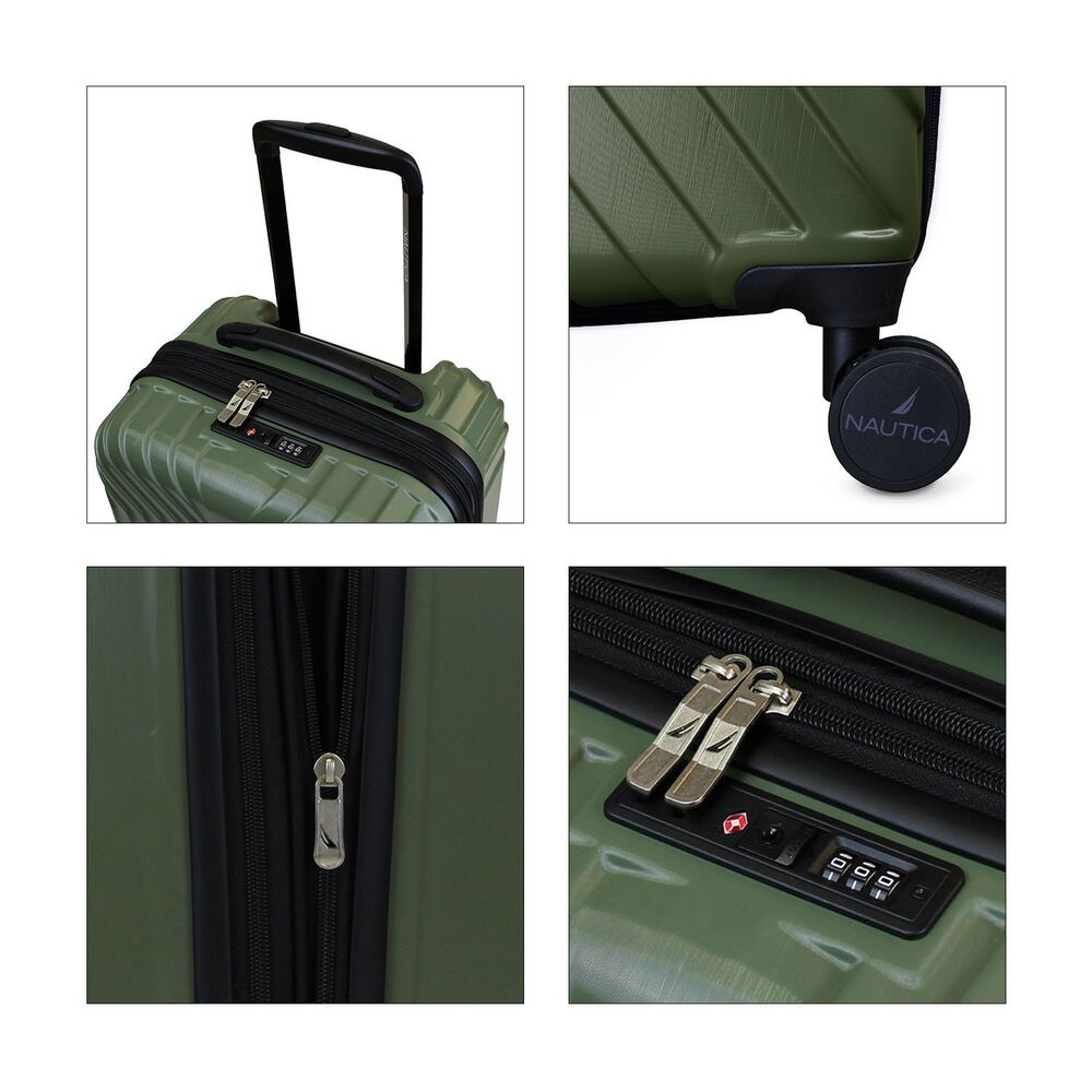 Set De 3 Maletas S+m+l Nautica San Blas Verde image number 2.0