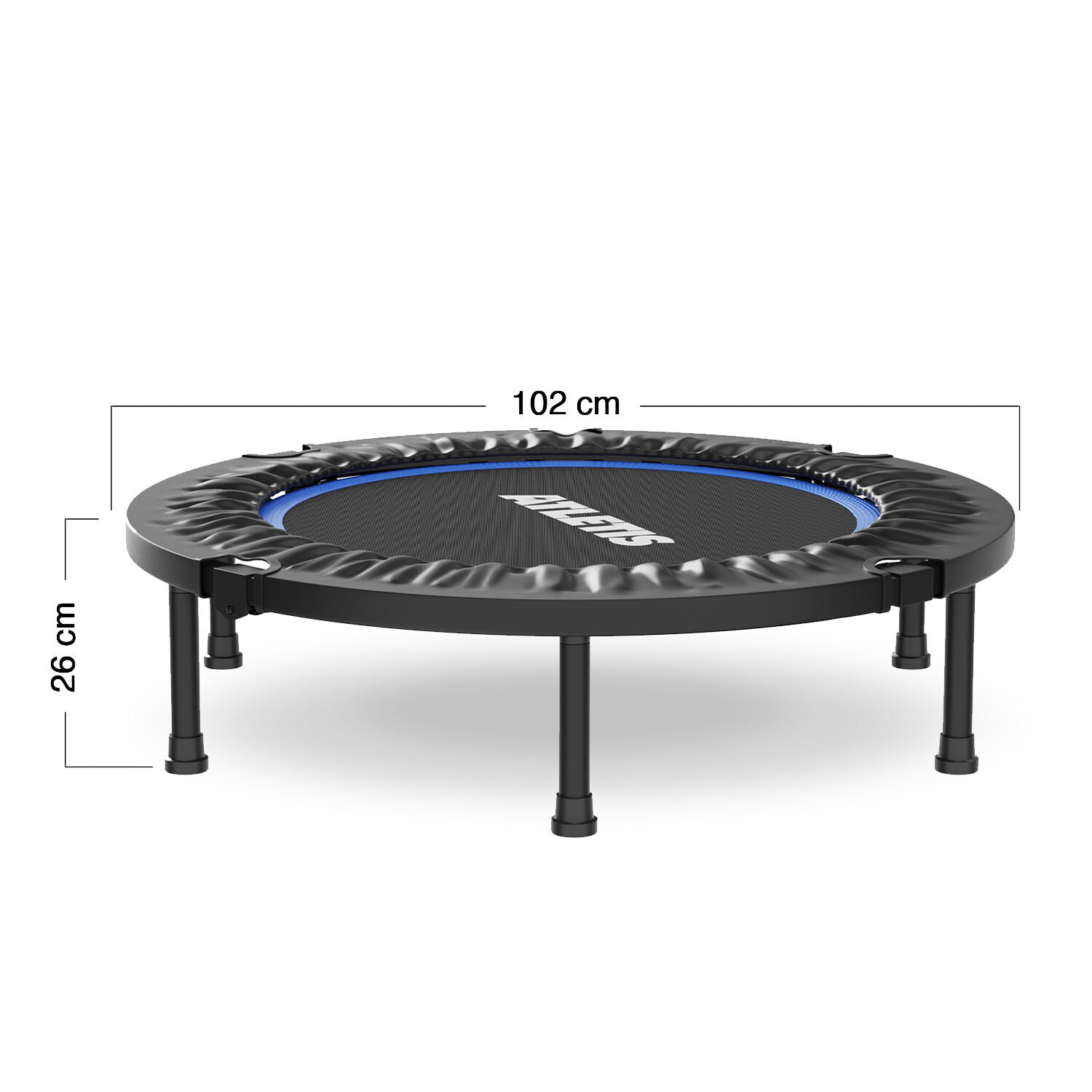 Trampol&iacute;n Fitness 100 Cm Plegable Cama El&aacute;stica image number 4.0