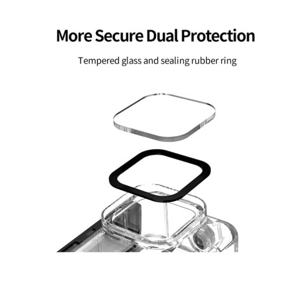 Carcasa Sumergible Impermeable Para Gopro Hero 12 11 10(45m) image number 3.0