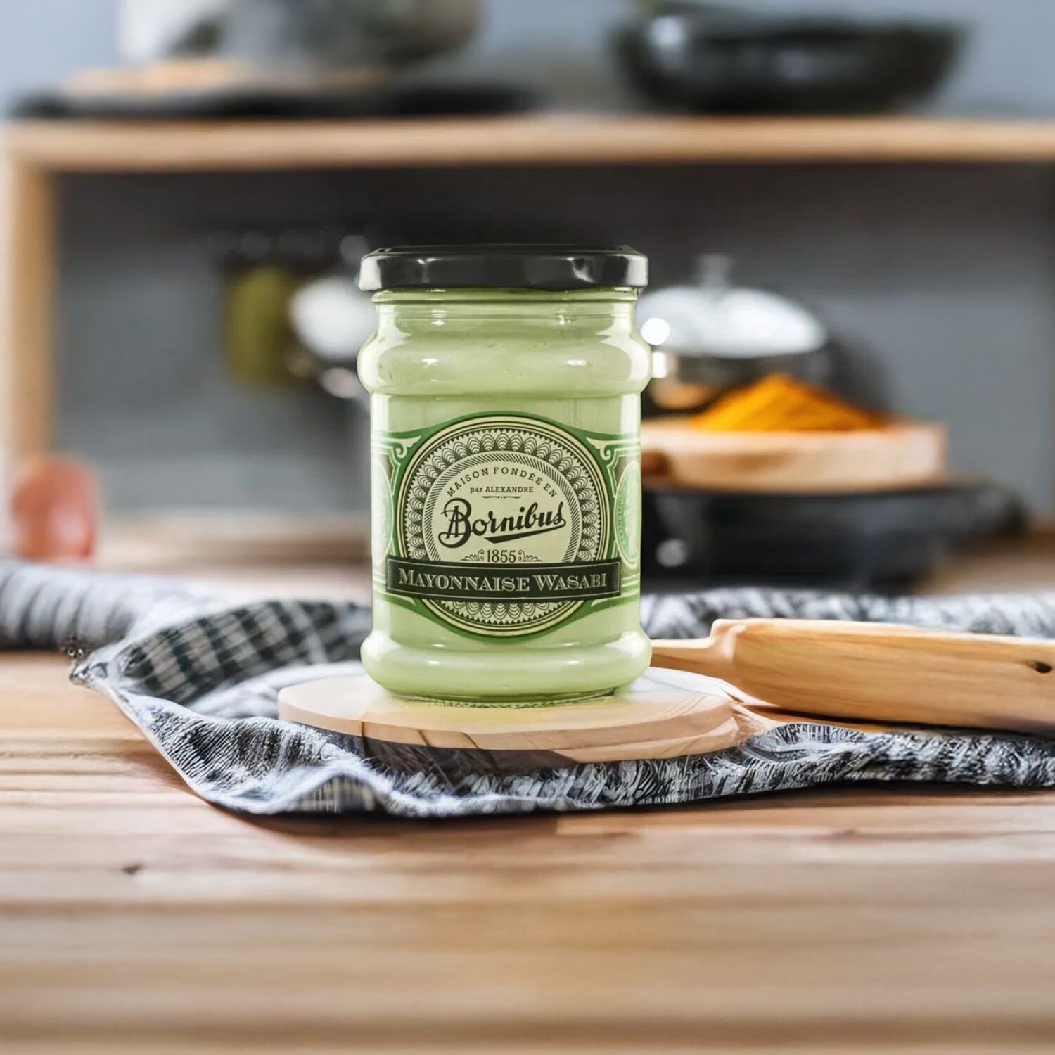 Mayonesa Wasabi Bornibus 1 X 220 Gr image number 1.0