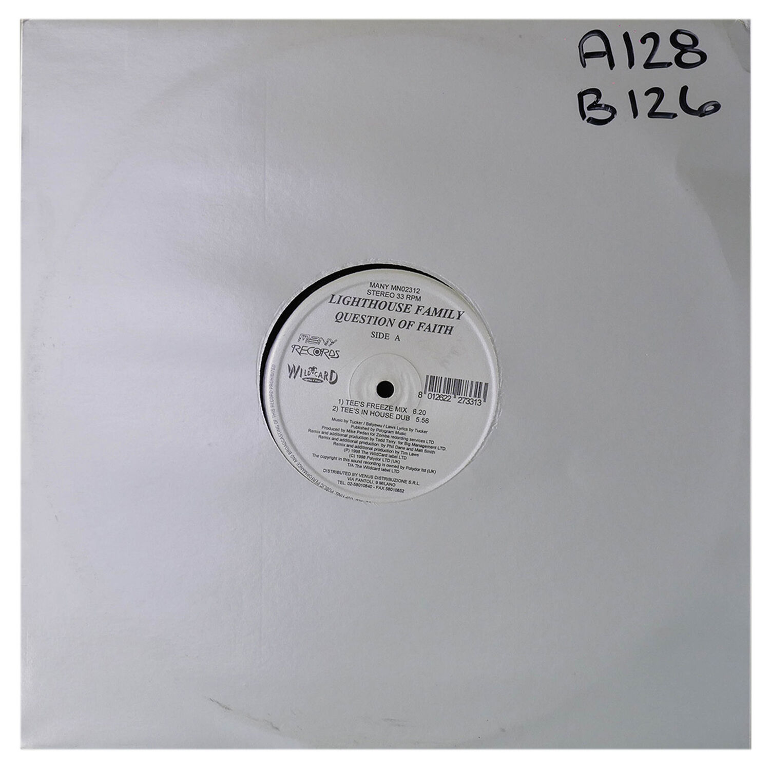 Lighthouse Family - Question Of Faith | 12" Maxi Single Usado image number 0.0