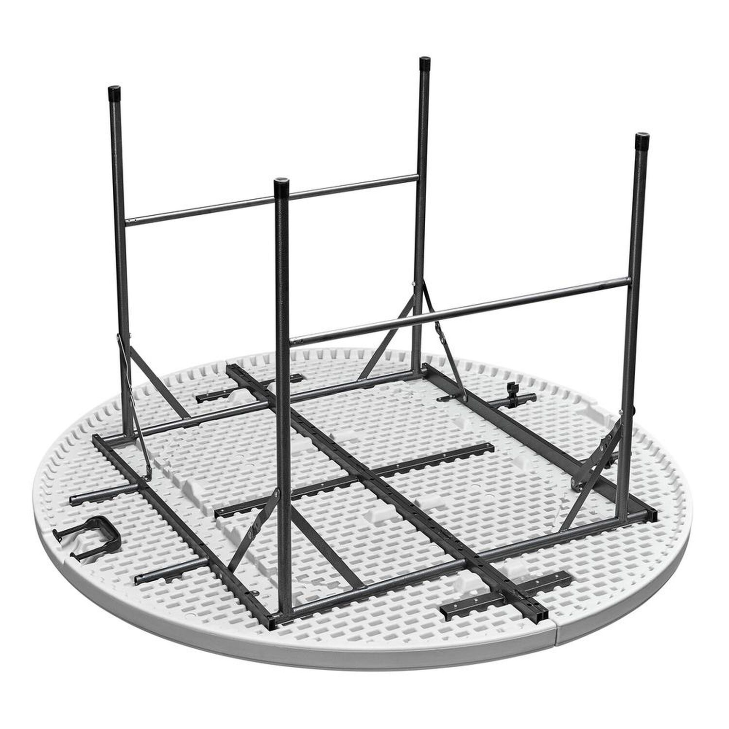 Mesa Plegable Redonda Blanca 160cm Northwest image number 4.0