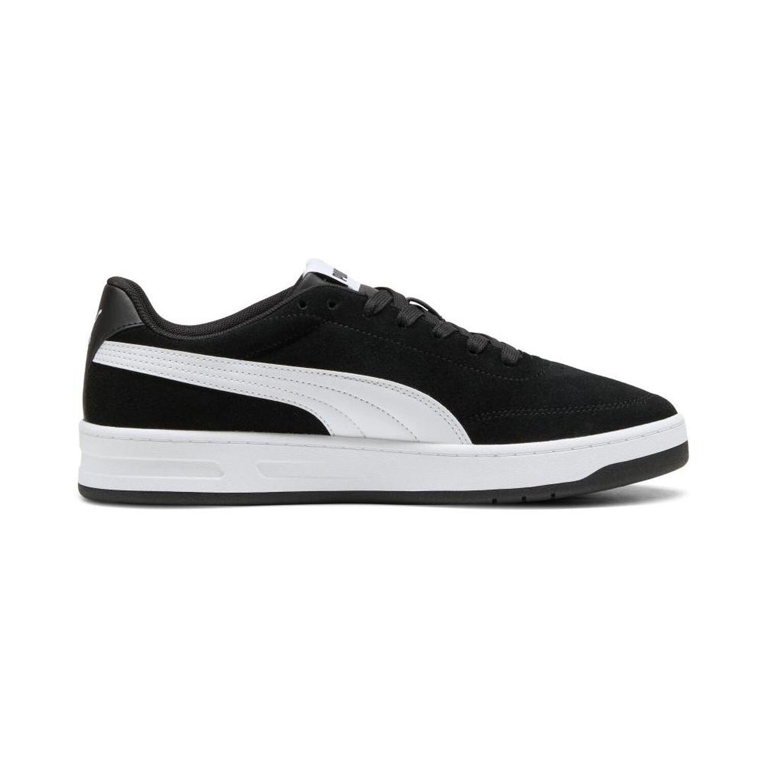 Zapatilla Puma Court Classic Clean Sd Hombre Negro image number 2.0