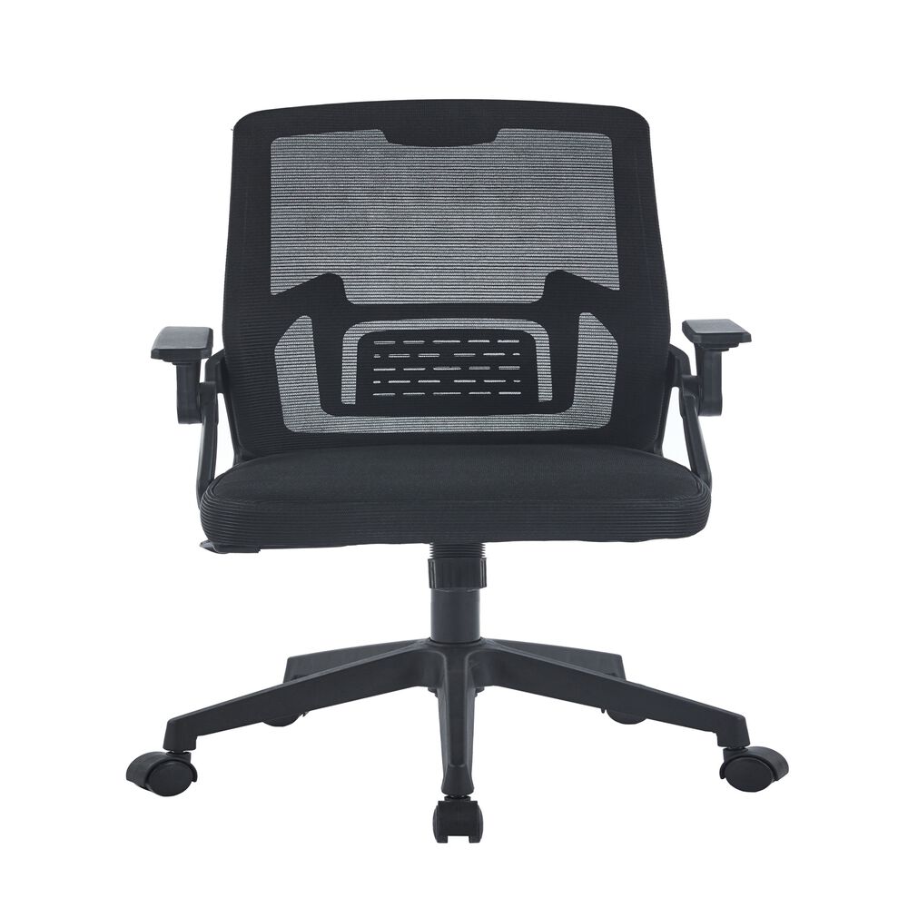 Silla De Oficina Ejecutiva Montreal Ergonomica Color Negro Bm-808 Arthome image number 1.0