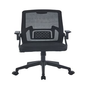 Silla De Oficina Ejecutiva Montreal Ergonomica Color Negro Bm-808 Arthome