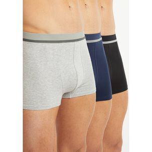 Pack 3x Boxer Corto Algod&oacute;n P393.08-sur1 Kayser