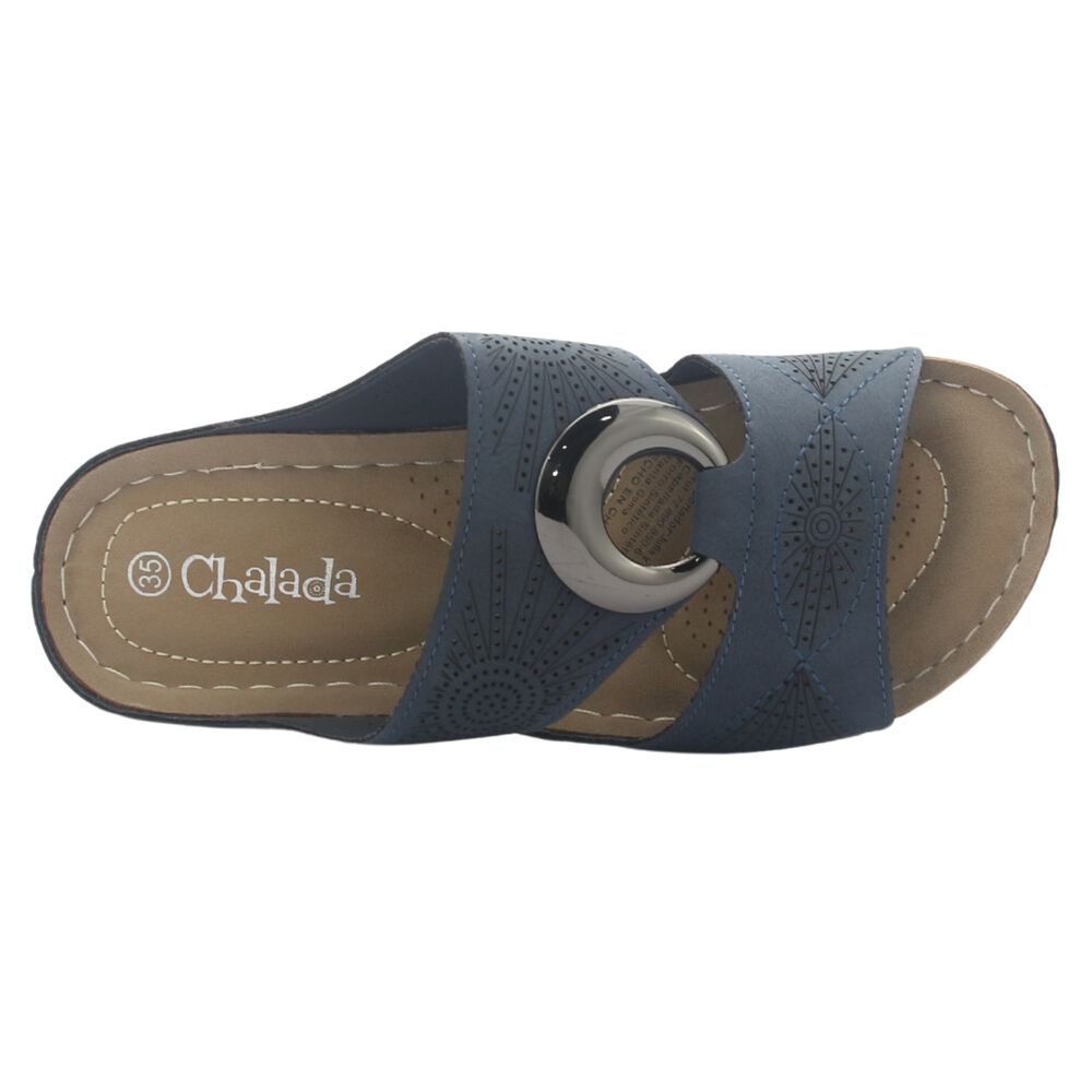 Sandalia Chalada Mujer Kon-5 Azul Casual image number 4.0