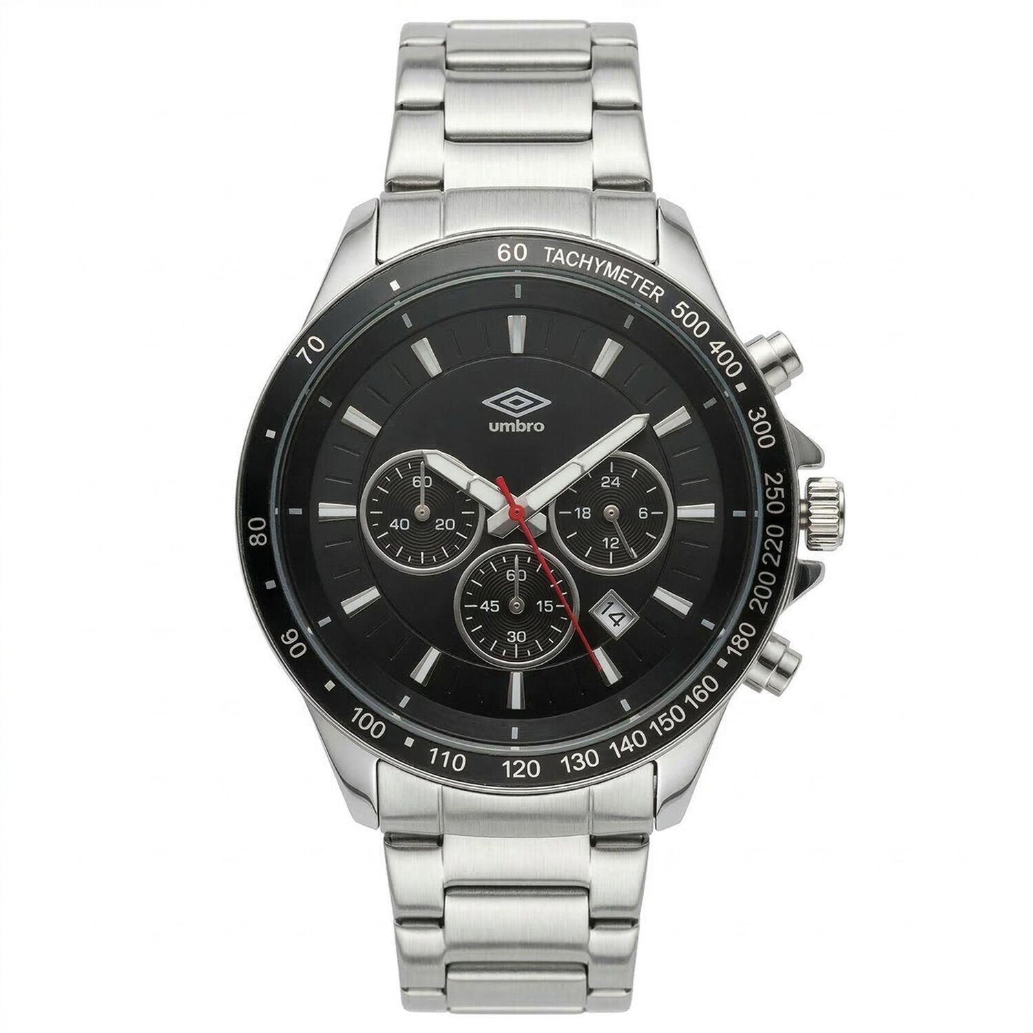 Reloj An&aacute;logo Hombre Umbro Plus Plateado Umbp-1500-157 image number 0.0