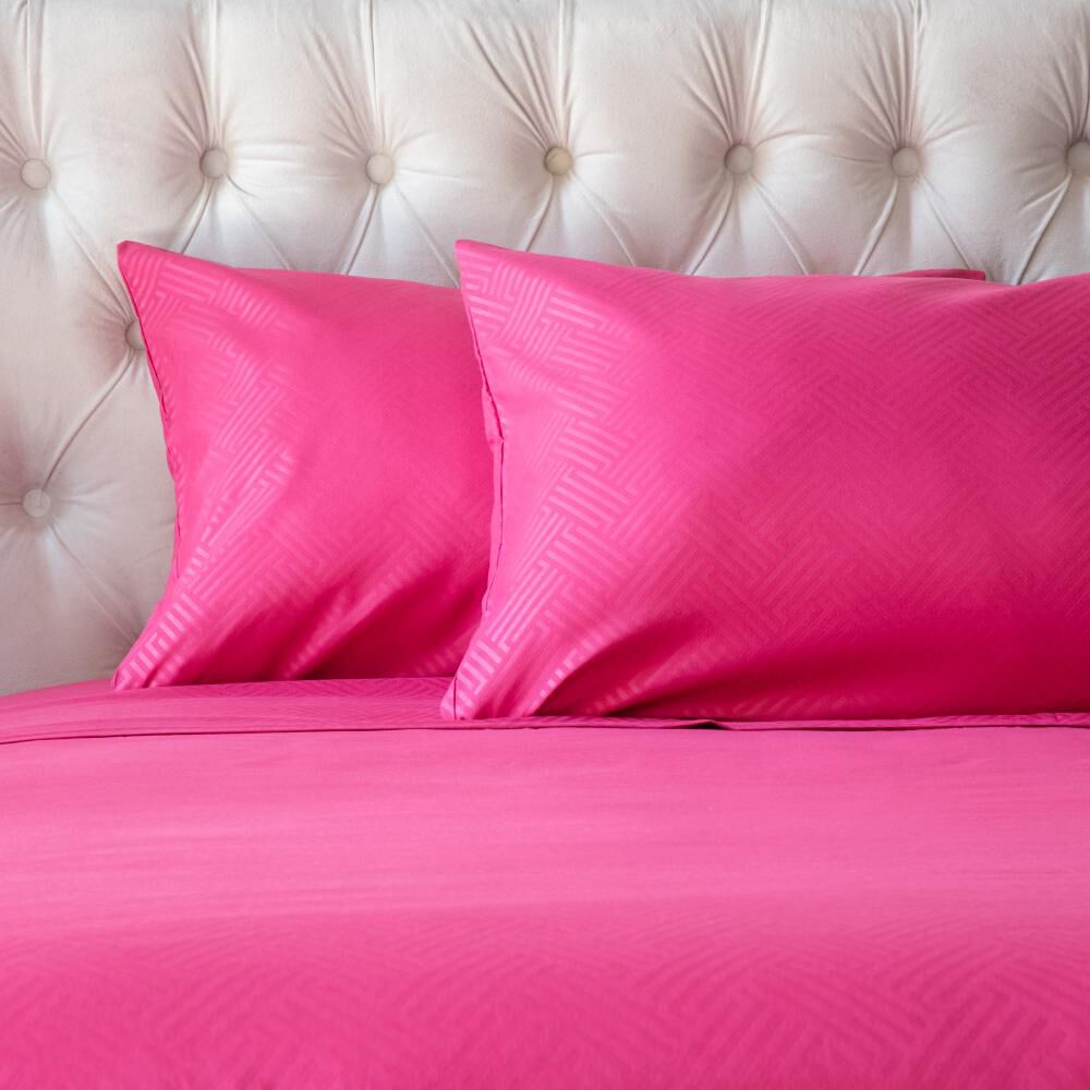 Juego De S&aacute;banas Casaideal Embossed / 2 Plazas image number 0.0