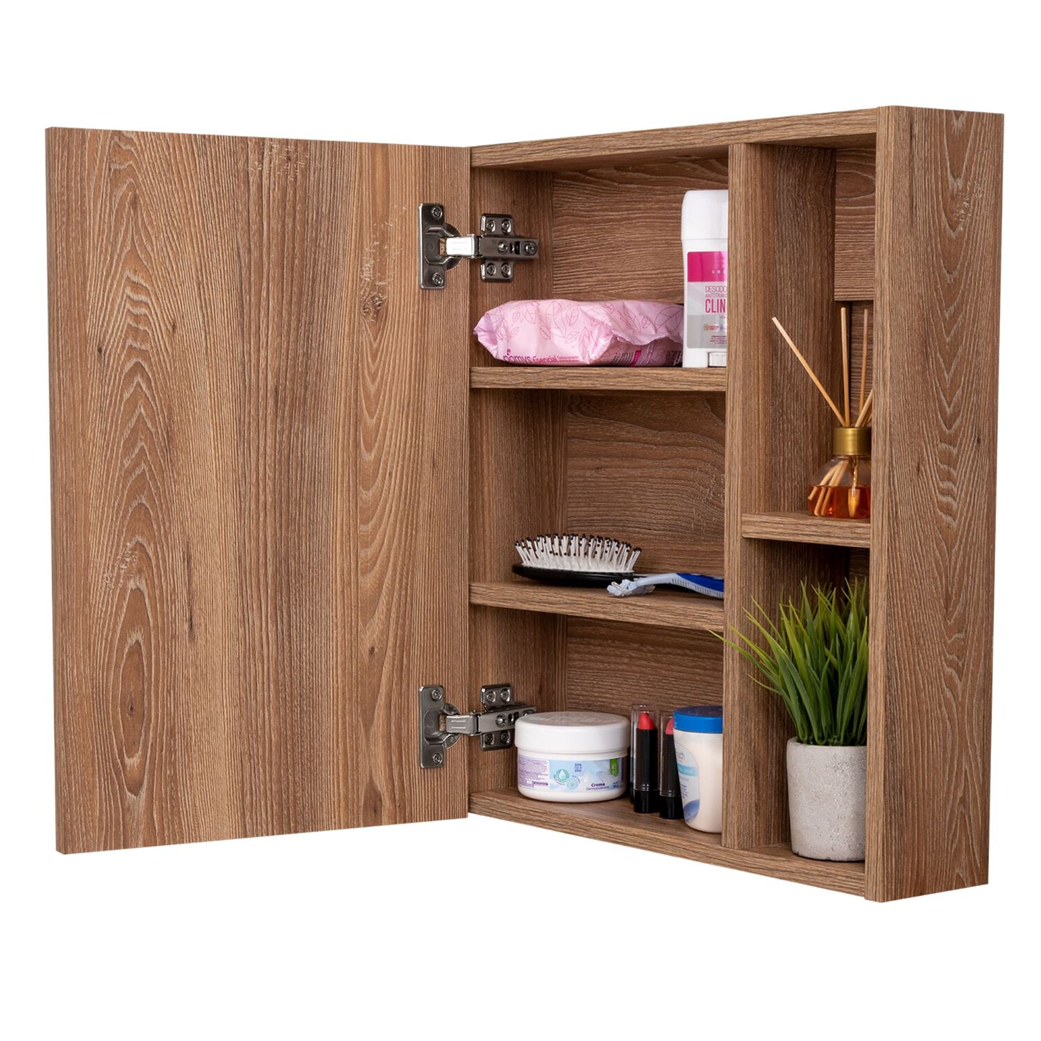Mueble Botiquin 49.7x45x12.5 Cm Caf&eacute; Claro image number 2.0