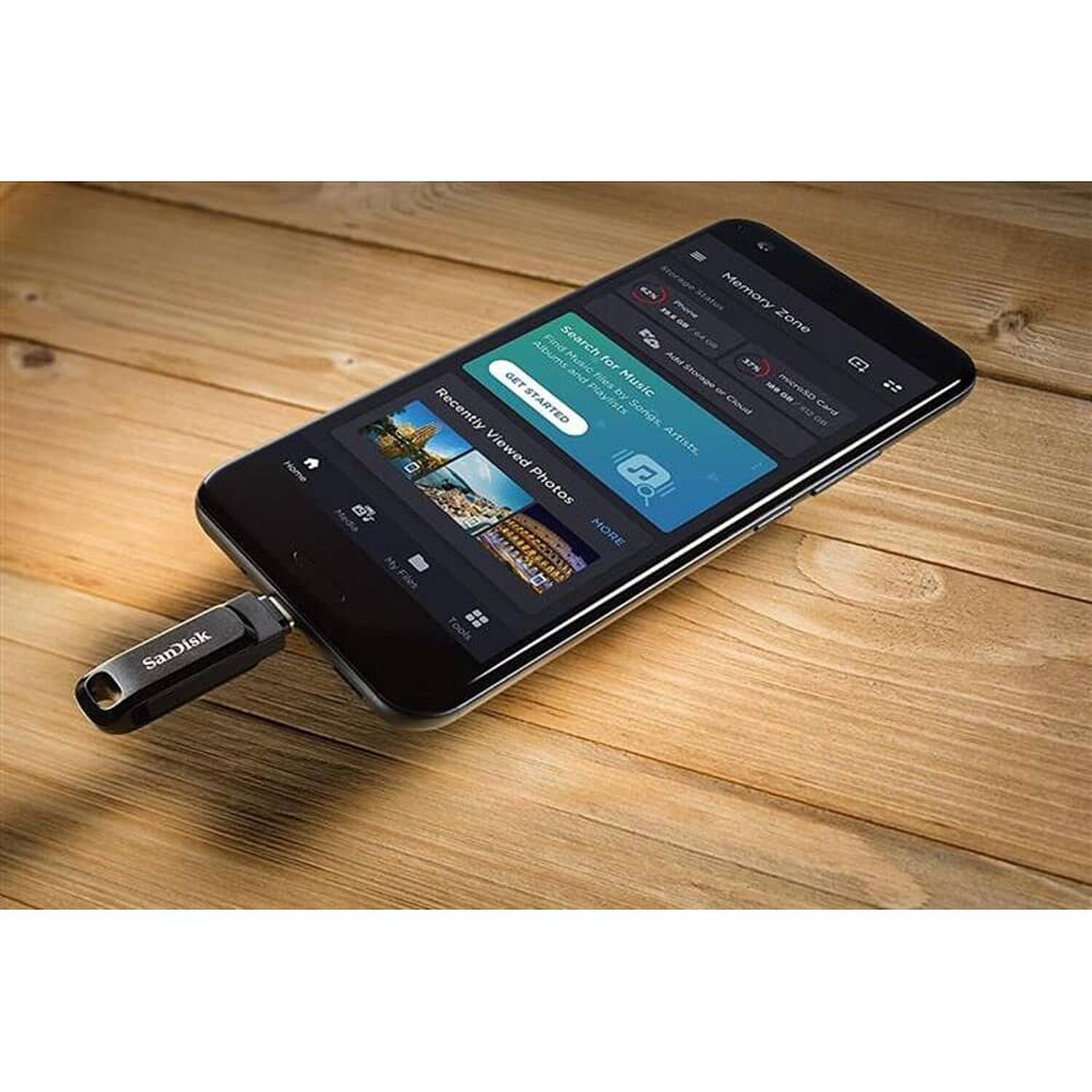 Pendrive Sandisk Ultra Otg Dual Drive Go Usb Tipo-c/usb 3.1 64gb image number 2.0