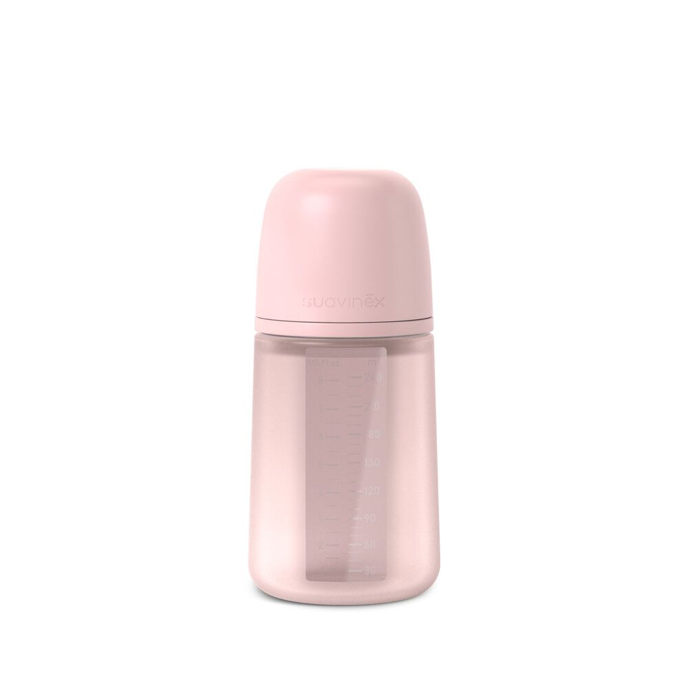 Mamadera 240ml Fisiológica Silicona Sx Pro Soft Fm Rosa image number 0.0