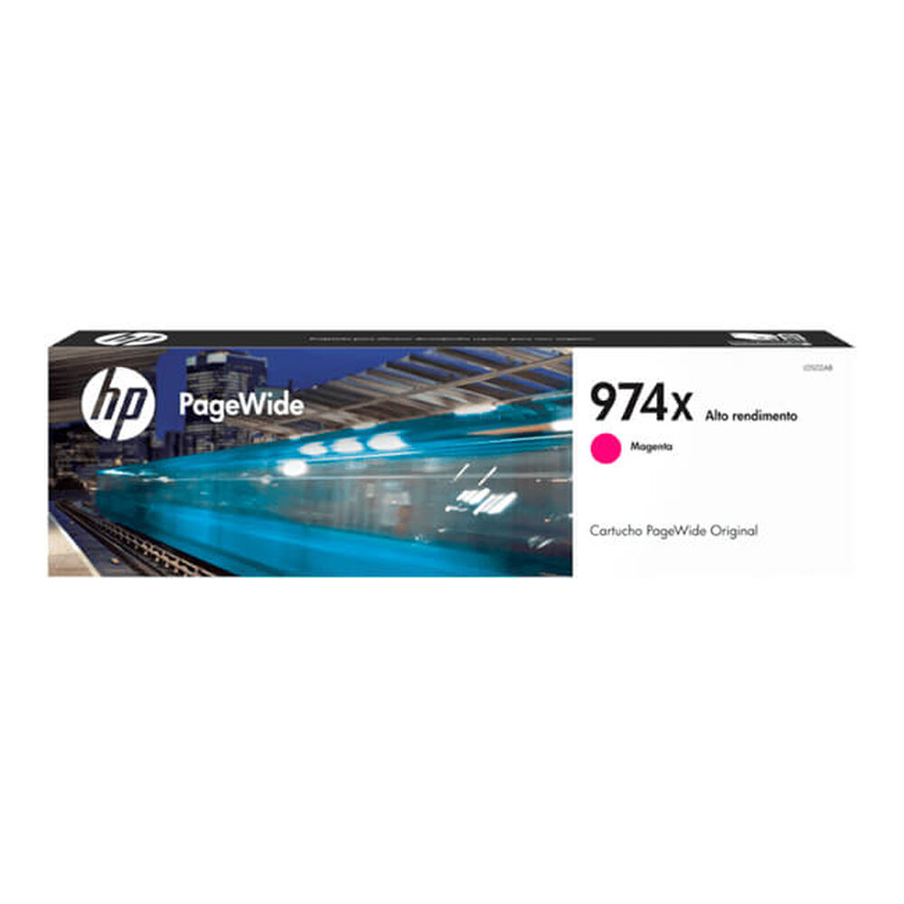 Cartucho Tinta Hp 974x 7000 Pag Magenta Pagewide Original image number 0.0