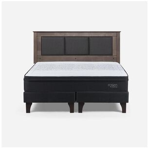 Cama Europea Rosen Tempo / King / Base Dividida + Respaldo