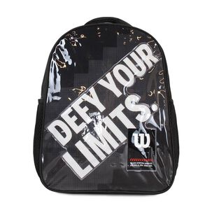 Pack Wilson 2 Mochilas Infantil Logan Negra Y Azul