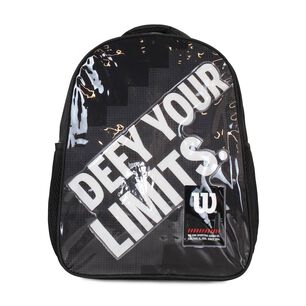 Pack Wilson 2 Mochilas Infantil Logan Negra Y Azul