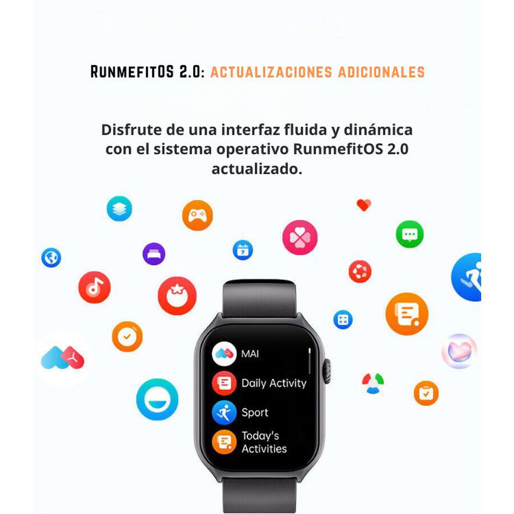 Smartwatch Gts7 Bluetooth Fitness Y Deportes image number 3.0