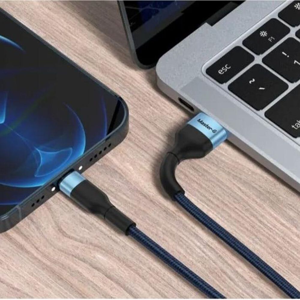 Cable Usb-c Carga Rápida Antinudos 1m Master-g image number 4.0