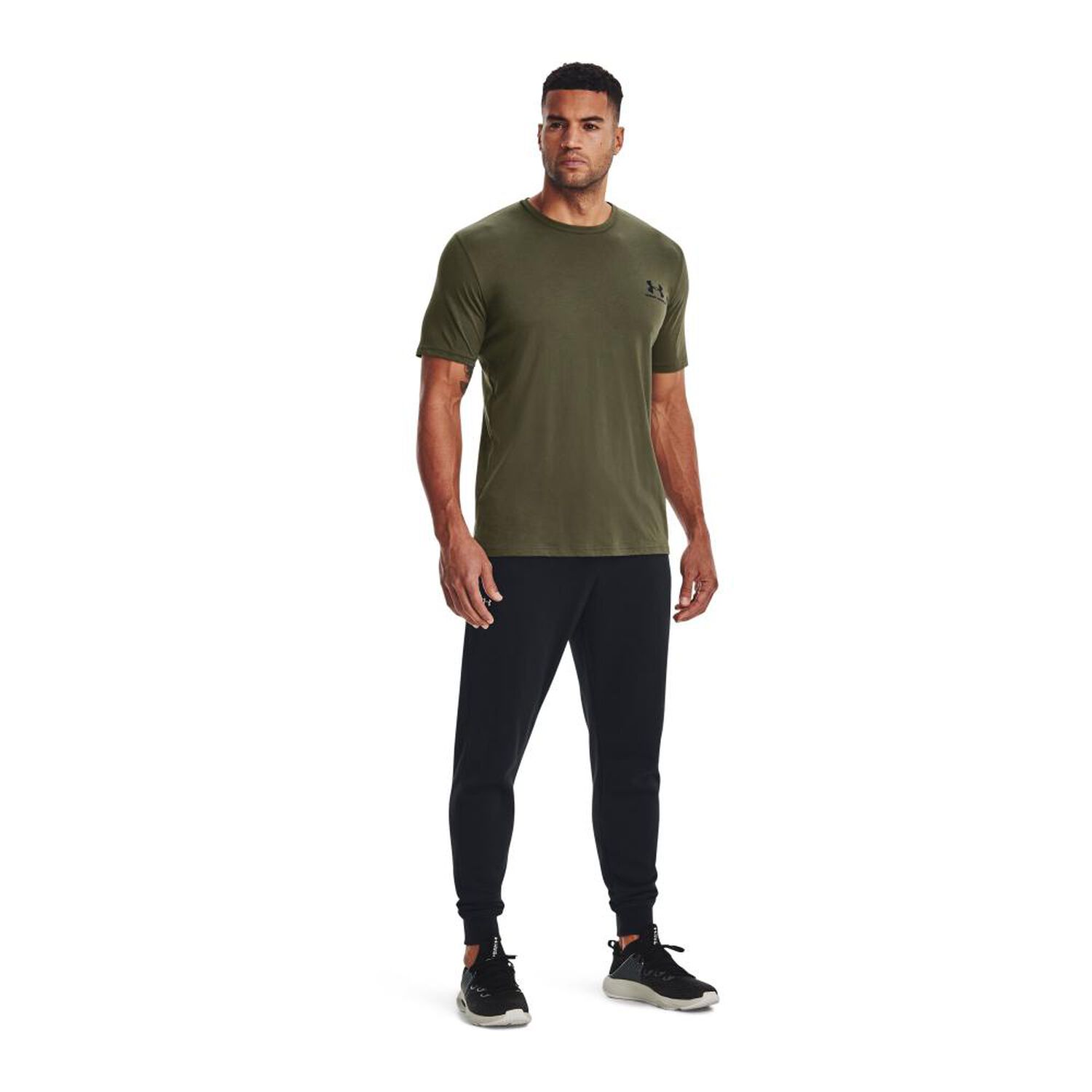 Polera Deportiva Manga Corta Hombre Boxed Sportstyle Under Armour image number 1.0