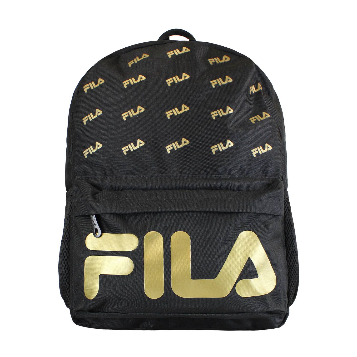 Pack Fila Mochila 16lts Urbanix + Lonchera T&eacute;rmica Bonet Negro-gold image number 4.0