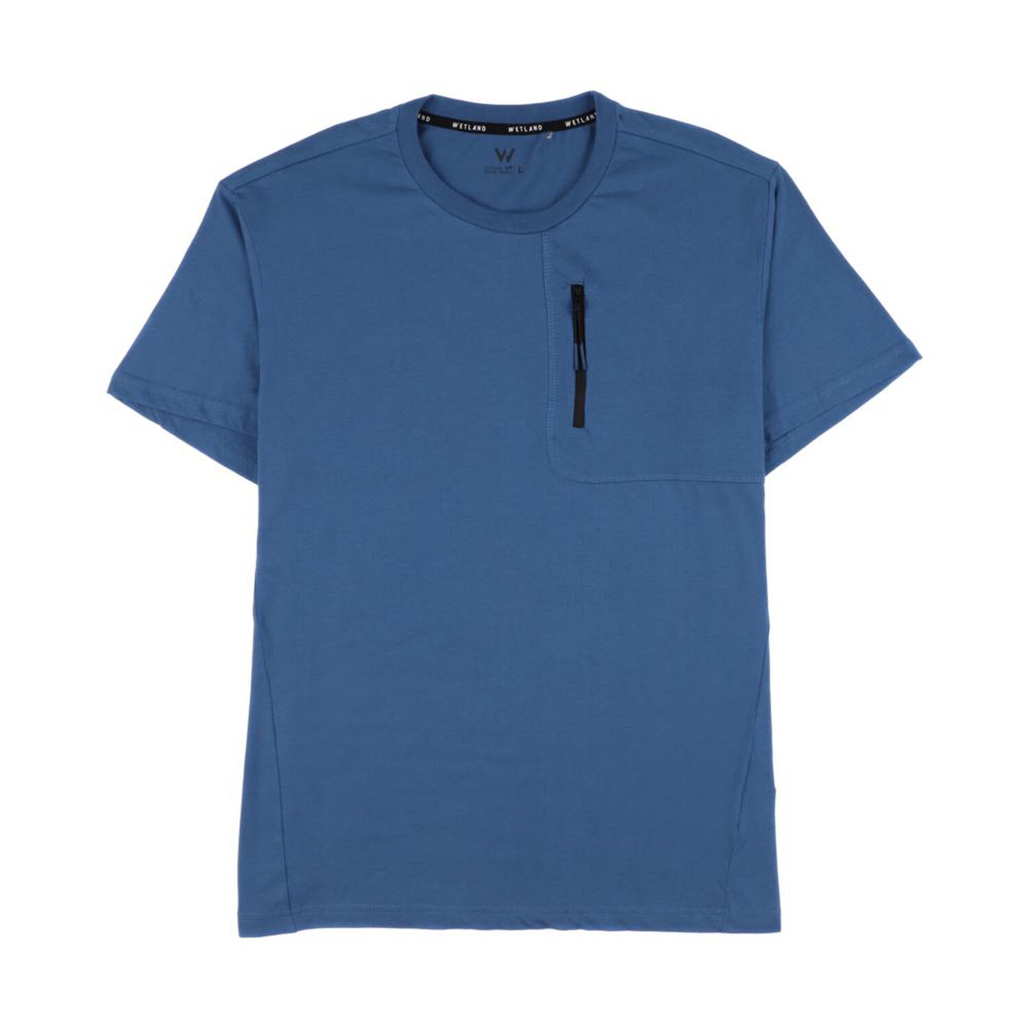 Polera Deportiva Manga Corta Cuello Redondo Hombre Wetland image number 0.0